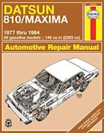 Datsun 810 & Maxima Sedan, Wagon & Coupe petrol (1977-1984) Haynes Repair Manual (USA)