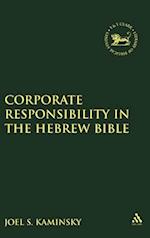 Corporate Responsibility in the Hebrew Bible