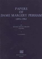 Papers of Dame Margery Perham in Rhodes House Library