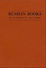 Russian Books from the Bodleian's Pre-1920 Catalogue