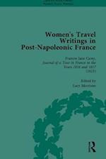Women's Travel Writings in Post-Napoleonic France, Part I