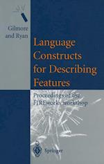 Language Constructs for Describing Features