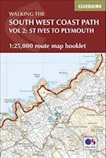 South West Coast Path Map Booklet - Vol 2: St Ives to Plymouth