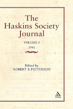 Haskins Society Journal Studies in Medieval History