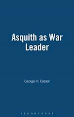 Asquith as War Leader