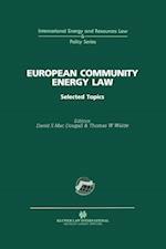 European Community Energy Law: Selected Topics