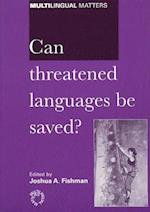 Can Threatened Languages be Saved?