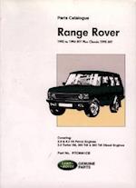 Range Rover Parts Catalog 1992