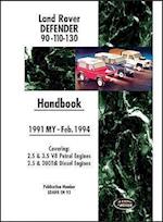 Land Rover Defender 90 110 130 Handbook 1991-Feb.1994 My