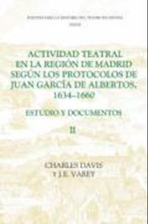 Actividad teatral en la región de Madrid según los protocolos de Juan García de Albertos, 1634-1660: II