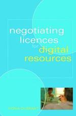 Negotiating Licences for Digital Resources