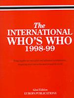 Intl Whos Who 1998-99