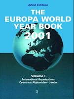 Europa World Year Bk 2001 V1