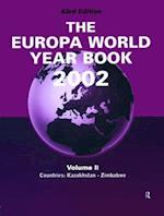 Europa World Year Bk 2002 V2