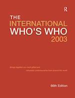 Intl Whos Who 2003