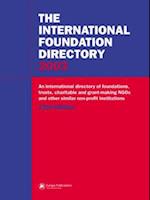 The International Foundation Directory 2003