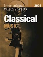 International Who's Who in Classical Music/Popular Music 2003 Set