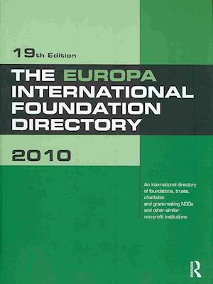 The Europa International Foundation Directory 2010