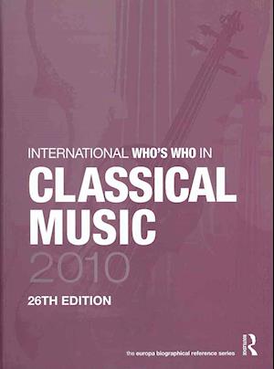 International Who's Who in Classical/Popular Music Set 2010