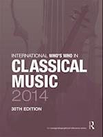 The International Who's Who in Classical/Popular Music Set 2014