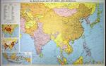 The "Daily Telegraph" China and Mongolia Wall Political Map