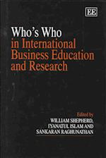 Who’s Who in International Business Education and Research