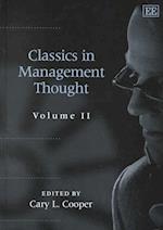 Classics in Management Thought