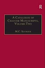 A Catalogue of Chaucer Manuscripts