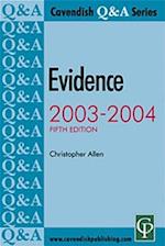 Evidence Q&A