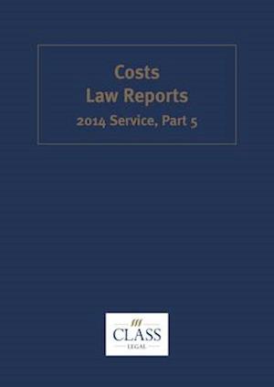 Costs Law Reports 2014 Service