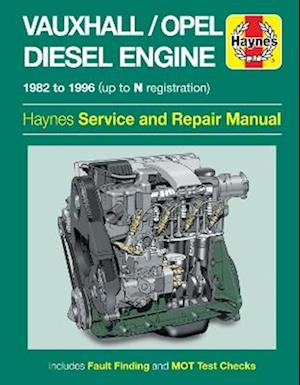 Vauxhall/Opel 1.5, 1.6 & 1.7 Litre Diesel Engine (82 - 96) Up To N