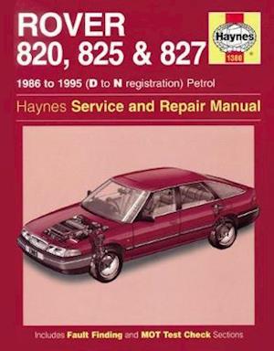 Rover 820, 825 & 827 Petrol (86 - 95) D To N