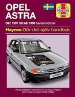 Opel Astra (1991 - 1998) Haynes Repair Manual (svenske utgava)