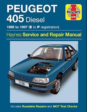 Peugeot 405 Diesel (88 - 97) E To P