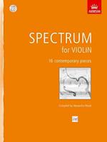 Spectrum for Violin with CD