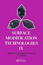 Surface Modification Technologies IX