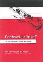 Contract or trust?