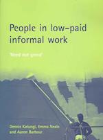 People in low-paid informal work