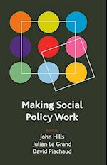 Making social policy work