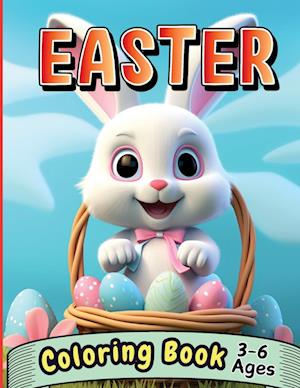 Easter Coloring Book 3-6 Ages