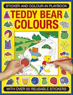 Sticker and Color-in Playbook: Teddy Bear Colors