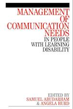 Management of Communication Needs in People with Learning Disability