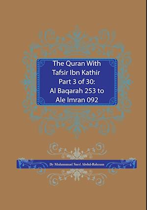 The Quran With Tafsir Ibn Kathir Part 3 of 30