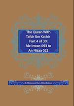 The Quran With Tafsir Ibn Kathir Part 4 of 30