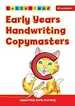 Early Years Handwriting Copymasters