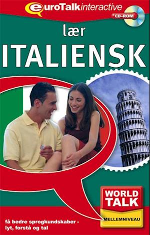 Italiensk fortsættelseskursus CD-ROM