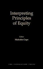 Interpreting Principles of Equity