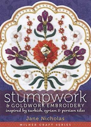 Stumpwork & Goldwork Embroidery Inspired by Turkish, Syrian & Persian Tiles