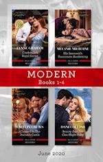 Modern Box Set 1-4 June 2020/Cinderella's Royal Secret/His Innocent's Passionate Awakening/Claimed in the Italian's Castle/Beauty and Her One