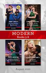 Modern Box Set 5-8 Aug 2020/The Maid's Best Kept Secret/The Terms of the Sicilian's Marriage/Rumours Behind the Greek's Wedding/Promoted to